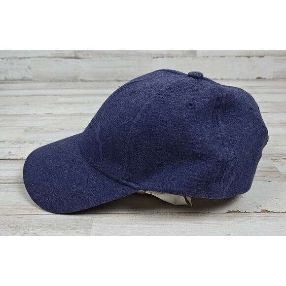 PUMA Dark Blue Hook&Loop Strap Back Hat/Cap Men’s/Women's Size OSFA - Picture 4 of 7